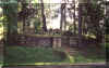 Widok og�lny cmentarza z drogi. Lato 2001 r.
